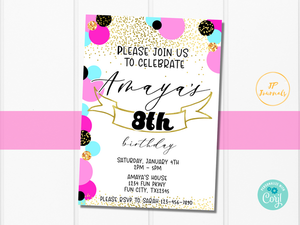 print birthday invitations online