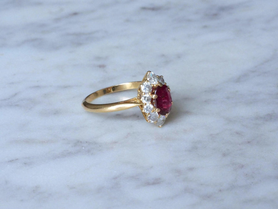 827.750 ダイヤモンド ルビー ブレスレット Ruby Diamond-