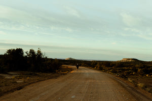 Logan running desert back