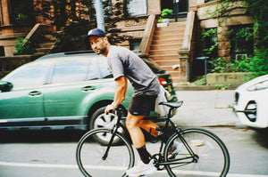 Daniel Navetta on a bike