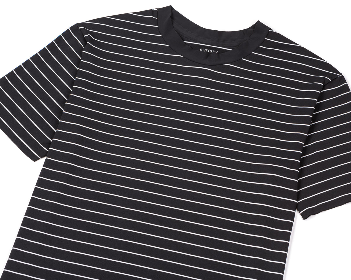 Light T-Shirt in Black mariniere – Satisfy