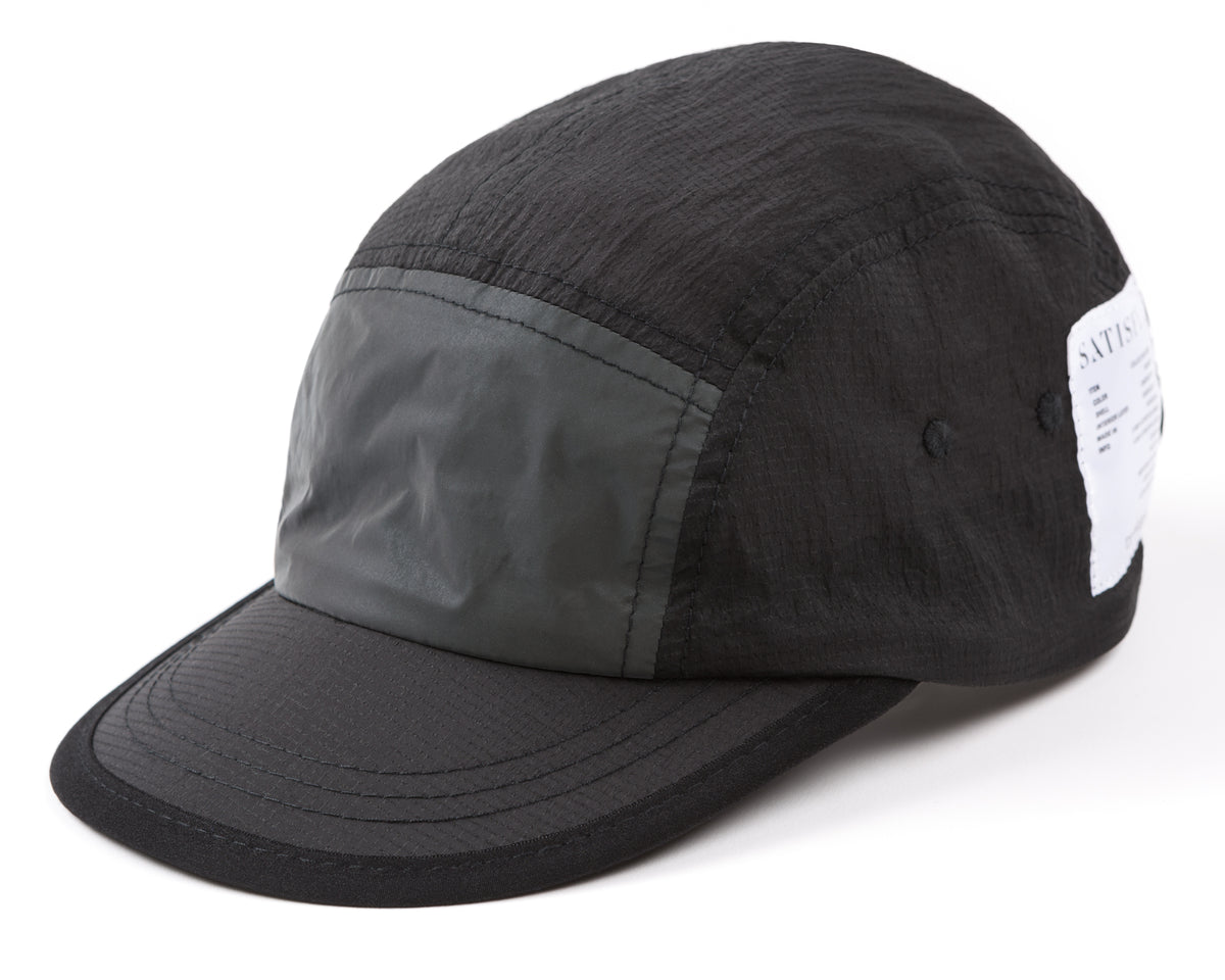 Trail Running Cap in Black spectrum – Satisfy