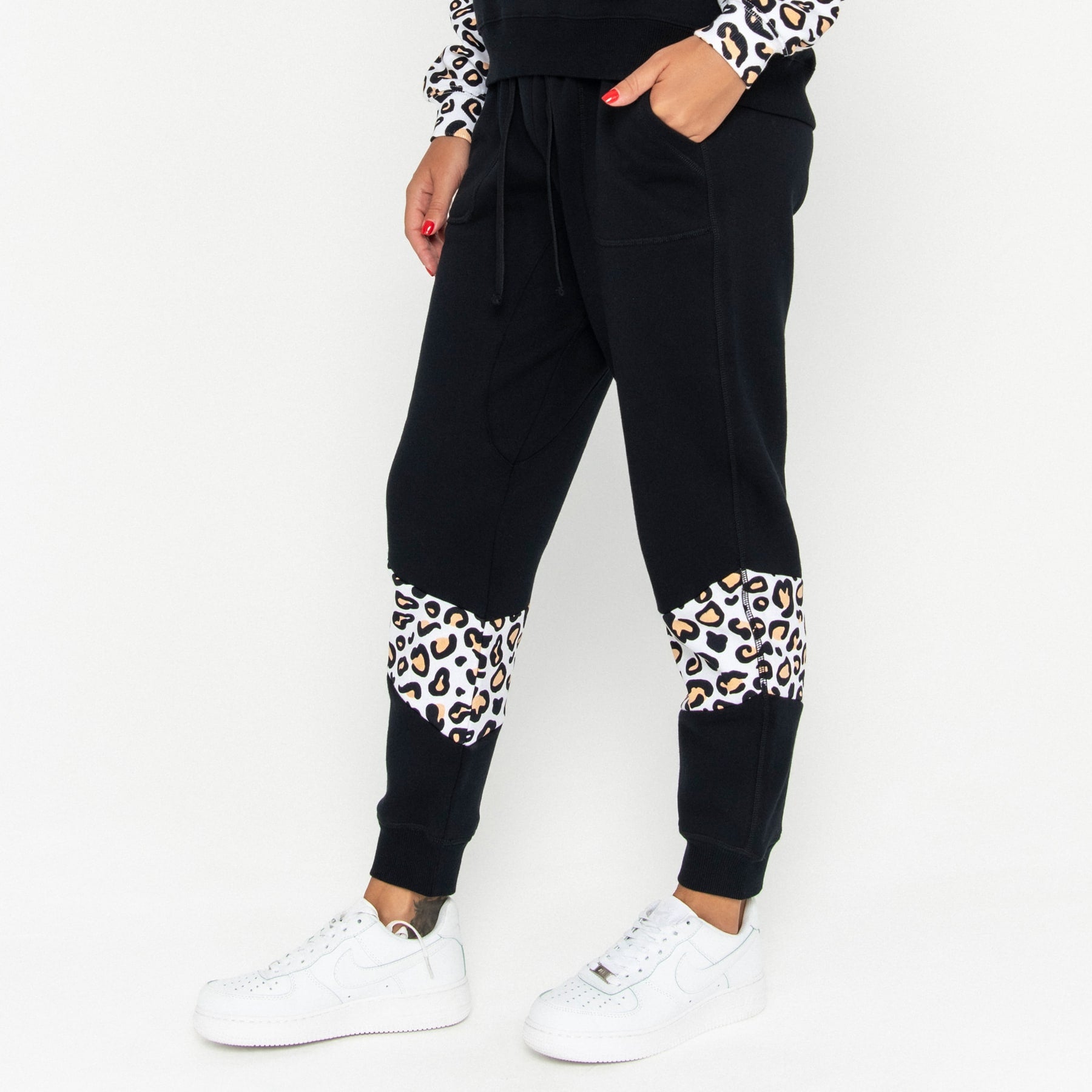 Track Pant Spliced - Black & Leopard – Infamous Swim US