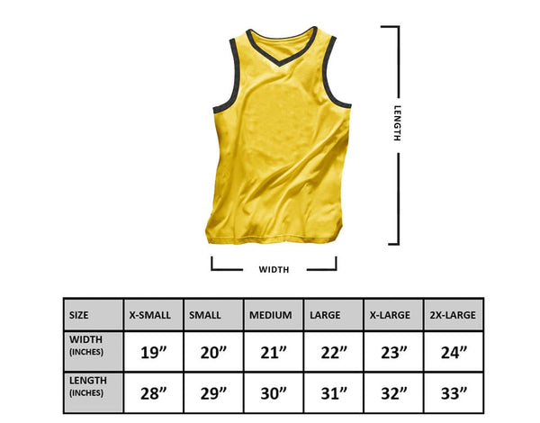 NBA Jersey Sizing, Charts & Measurement FAQ