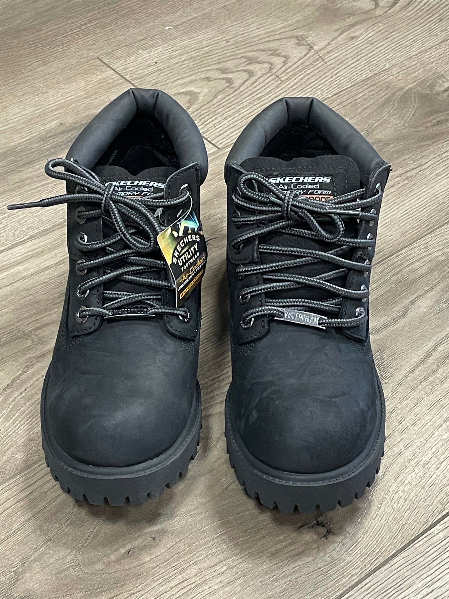 skechers utility footwear waterproof