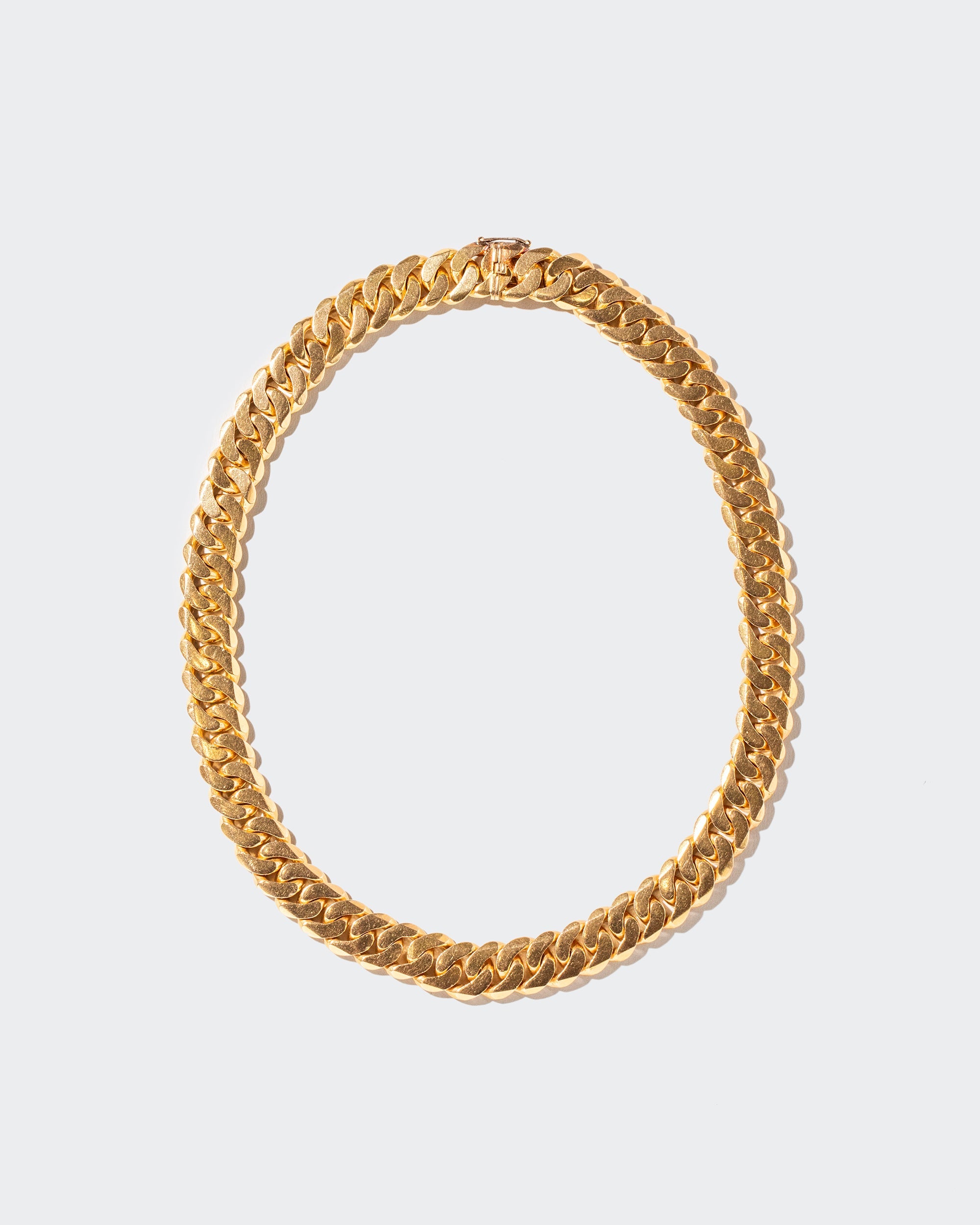 Rubans Voguish Gold-Plated Cuban Chain Double Layered Chain