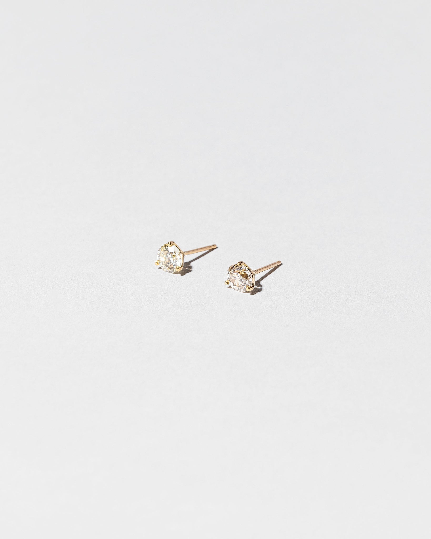 White Diamond Martini Studs | Mociun