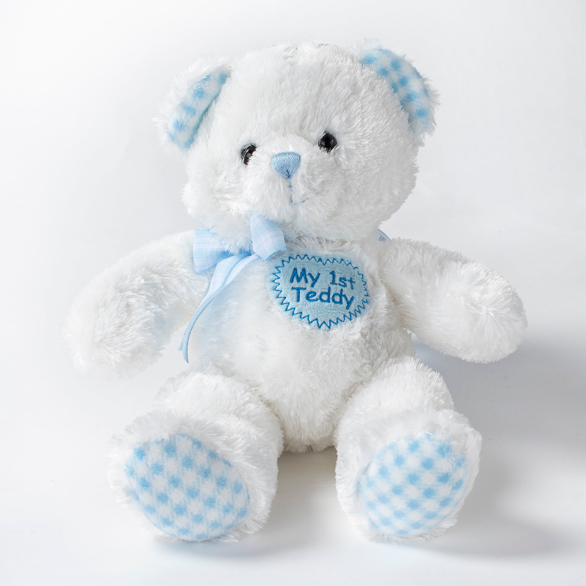 my first steiff bear blue