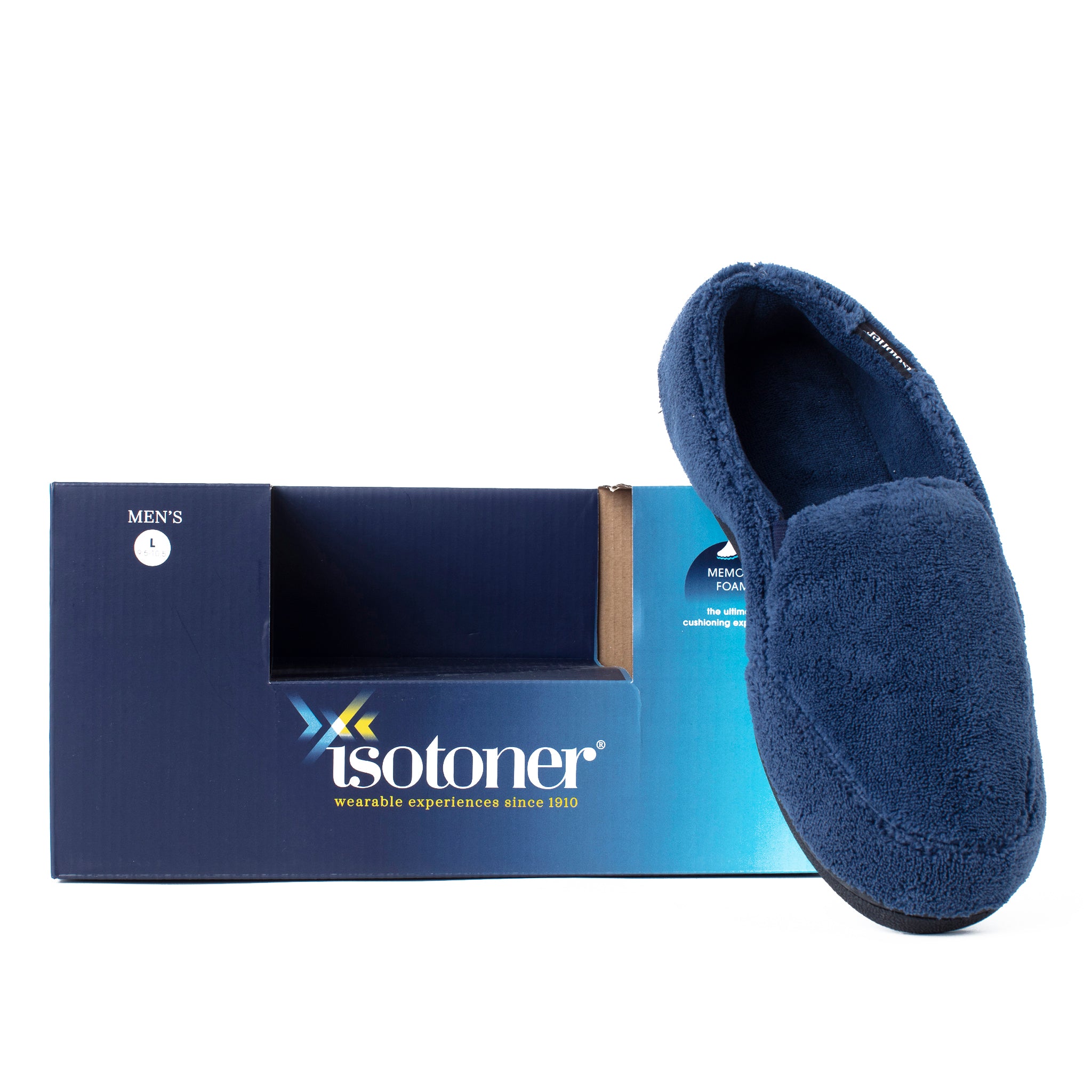 Men's Isotoner Slippers Size Chart