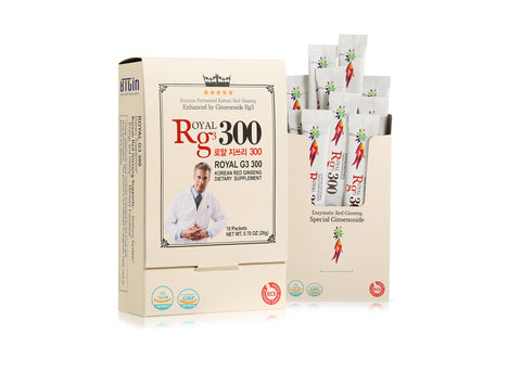 Royal Rg3 300 - Ginseng Roșu Coreean Fermentat Cu Enzime