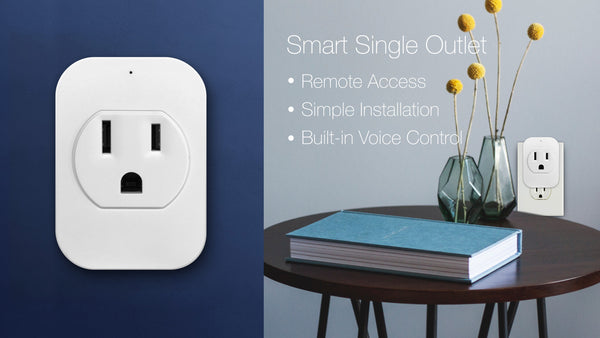 Eco4life Smart Single Wi-Fi Outlet Plug – SONICGRACE