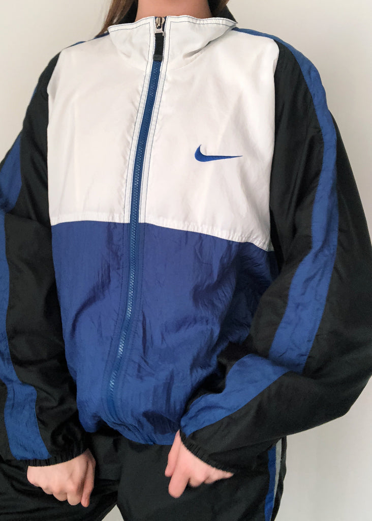 nike old school windbreaker