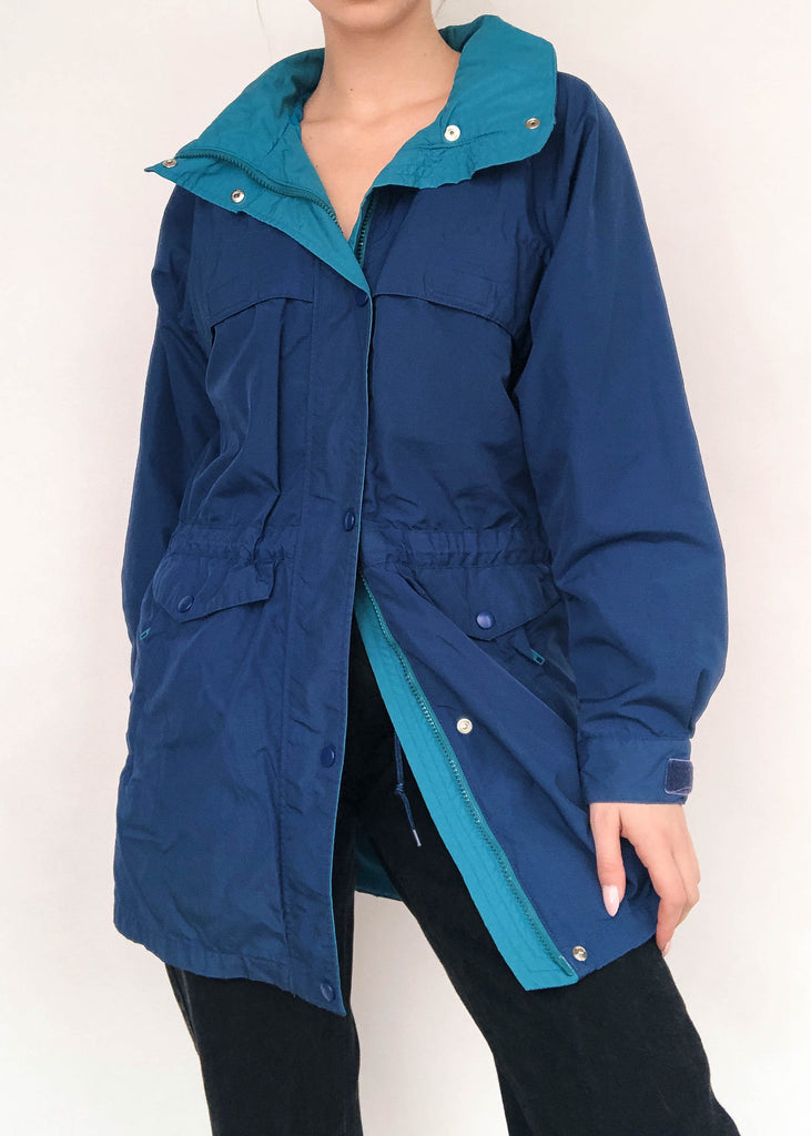 Blue Storm Windbreaker – Retro and Groovy