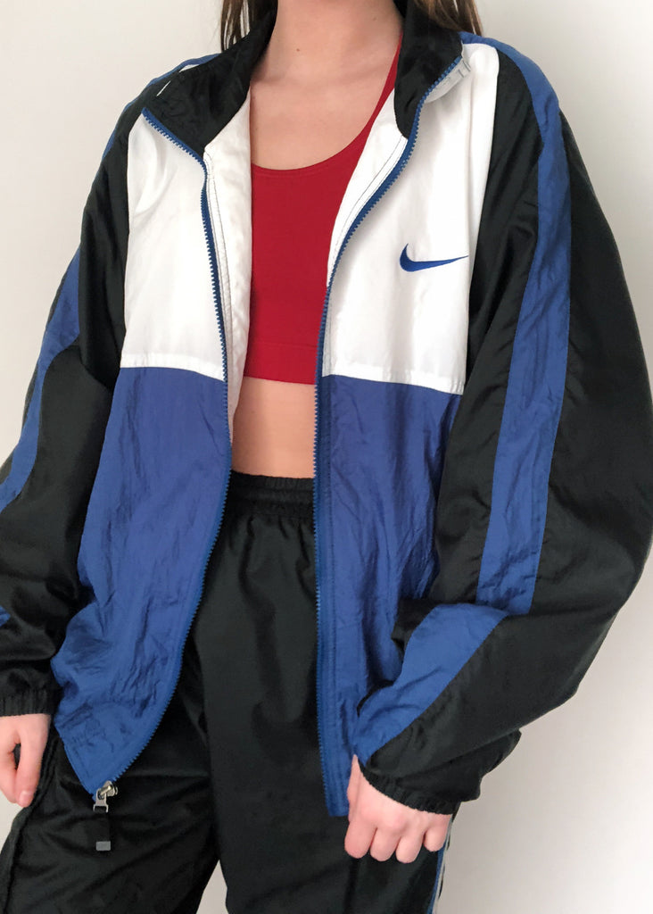 nike jacket old school