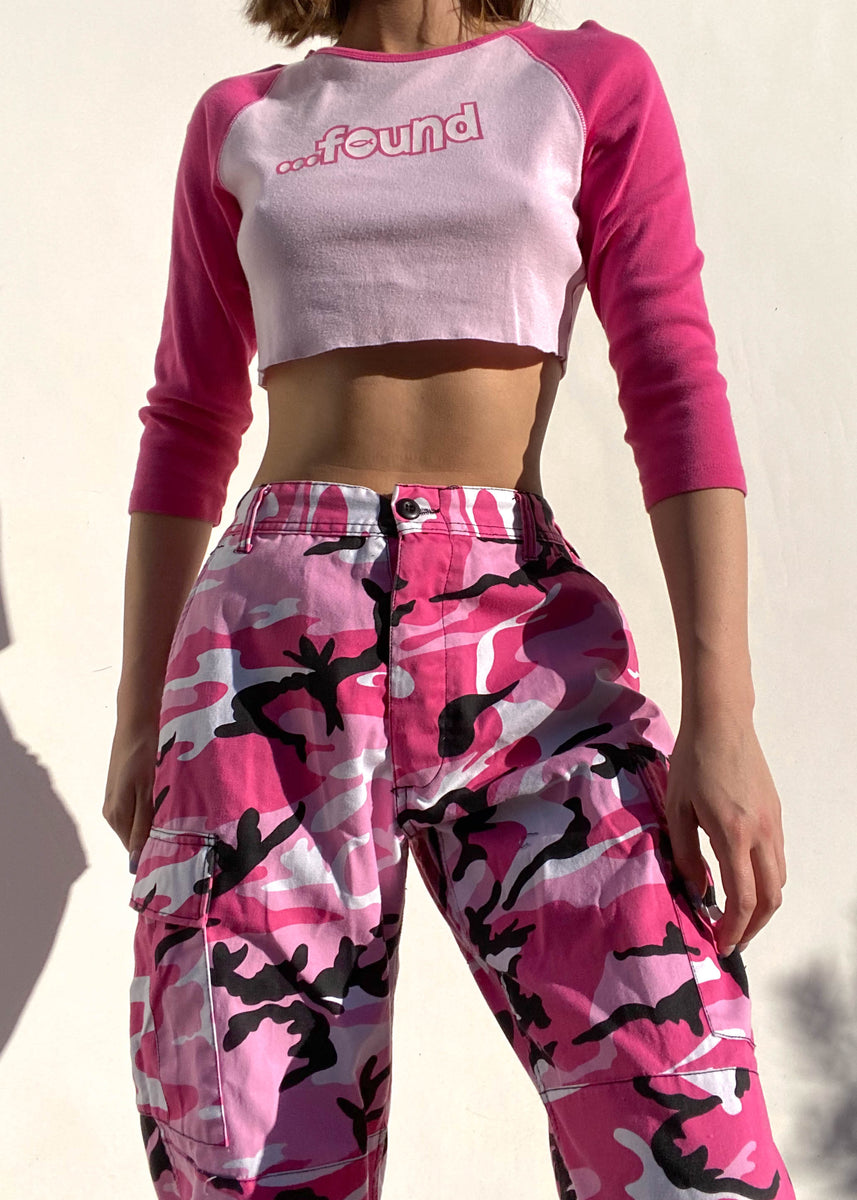 Vintage Pink Camo Cargo Pants (L) – Retro and Groovy