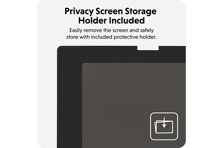 Filtro de privacidad Soporte de almacenamiento incluido
