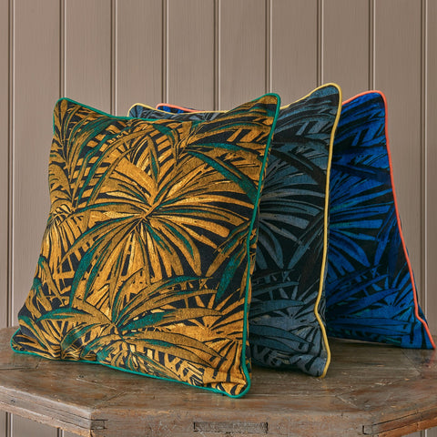 Linwood | Velvet Cushions | Butterfly Palm