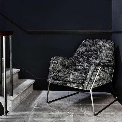 Linwood Fabric | Tango | Island Paradise | Noir