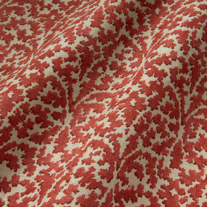 Bagatelle – Cardinal | Linen Fabric | Linwood