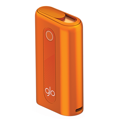 New Glo Hyper Heated Tobacco Device Kit in Orange Color – heatproduct.co.uk
