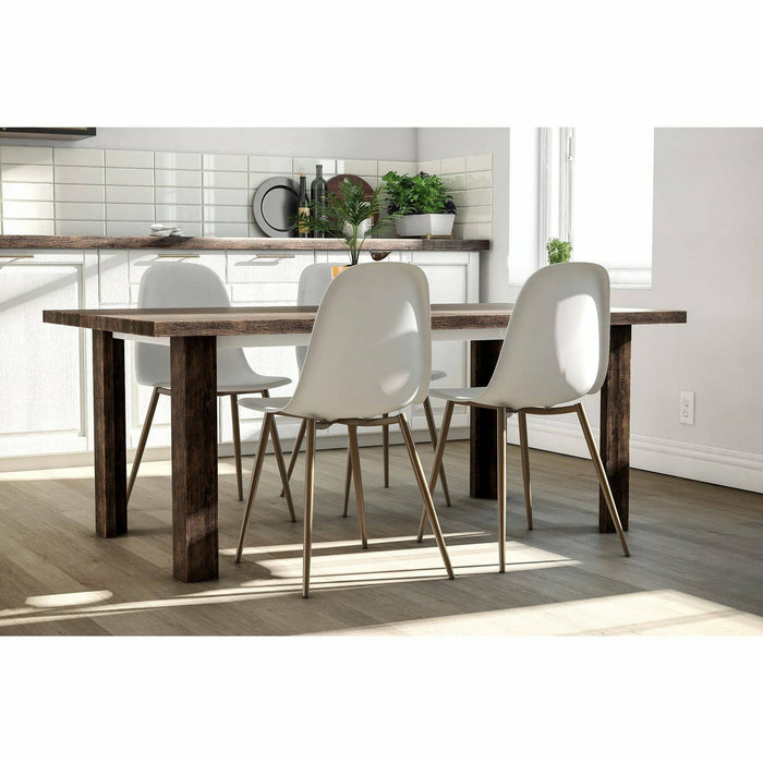 metal counter height dining set