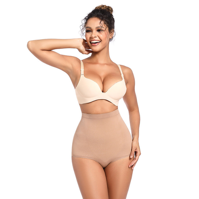 Diam's Action Minceur tummy-flattening knickers in creamy beige