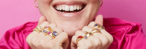 Summer Jewellery Trends 2023 - rainbow gemstones