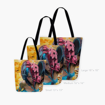 HELLO-OH!!! Tote Bag - Haze Long Fine Art and Resources Store