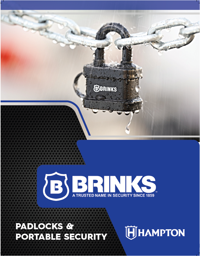 Brinks Portable Security Product Catalog cover
