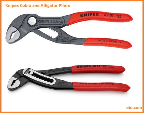 Knipex alligator and cobra pliers
