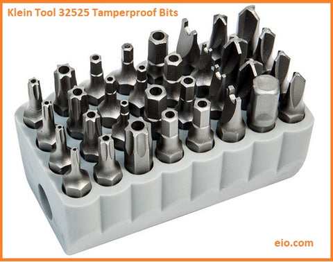 Klein Tools 32525 Tamperproof Bits