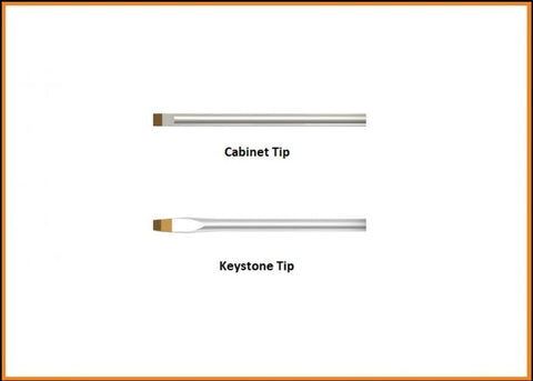 cabinet tip vs keystone tip