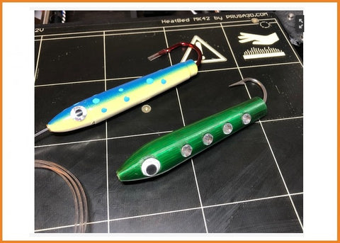 3D Printed fishing lures