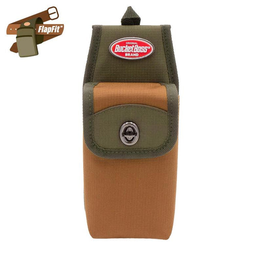 Bucket Boss 54188 Drill Bit Keeper Tool Belt Pouch with FlapFit