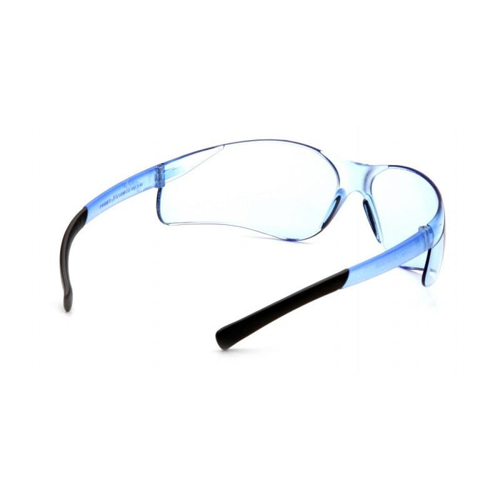 Pyramex S2560s Ztek Infinity Blue Lens With Infinity Blue Temples —