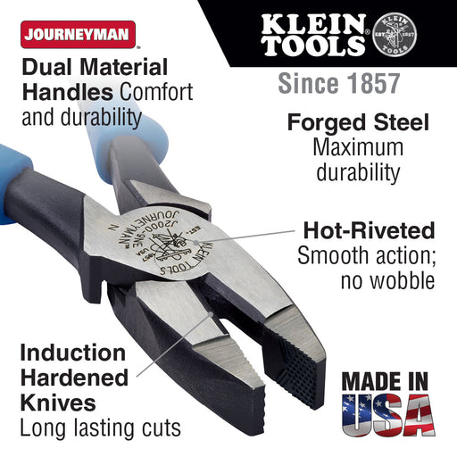 Klein Tools Ironworker's Pliers Tool Set 2-Piece 94508 - The Home