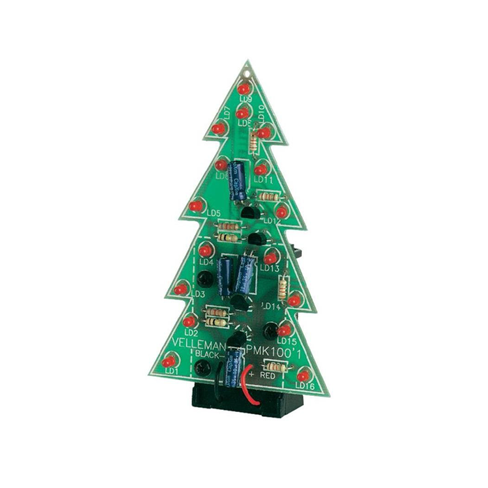 Velleman MK100 Electronic Christmas Tree Kit — EIO.com