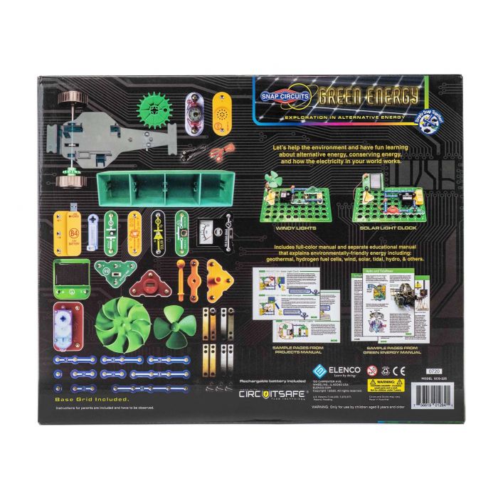 SCG-225 Snap Circuits Green Electronic Kit — EIO.com