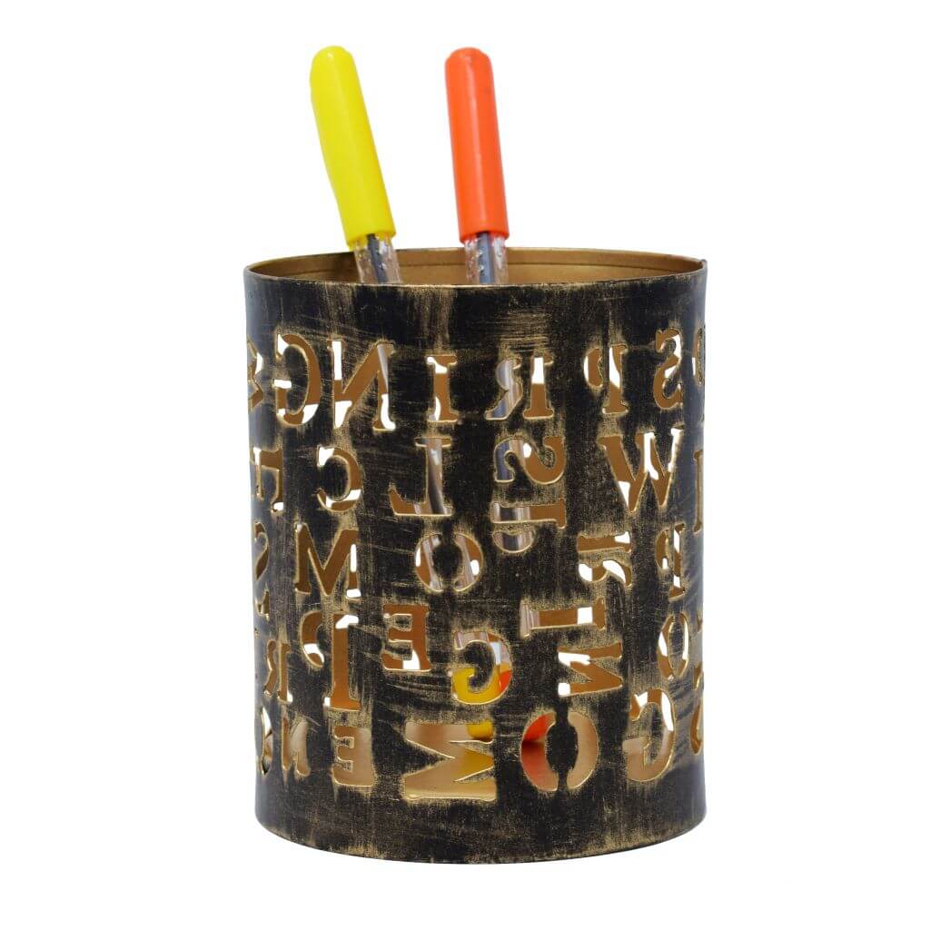 metal pencil holder