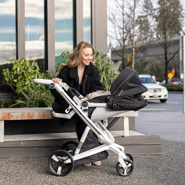 milkbe lullaby auto stopping stroller