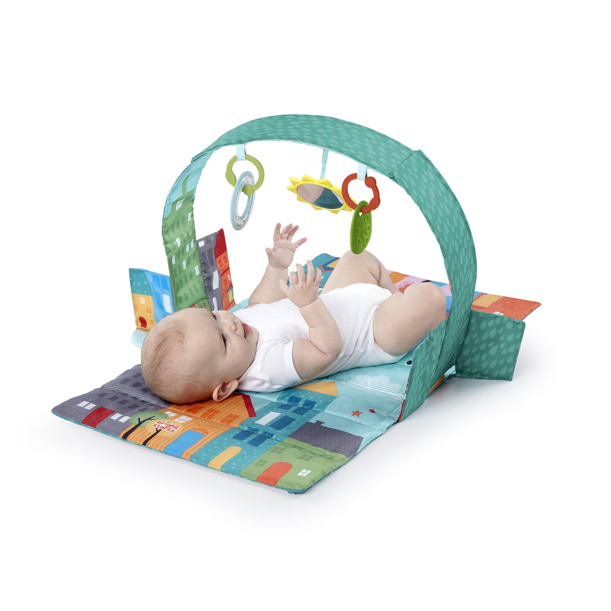 Bright Starts Bs10416 10 30 Easy Travel Playmat Out On The