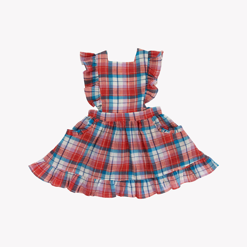 tartan pinny dress