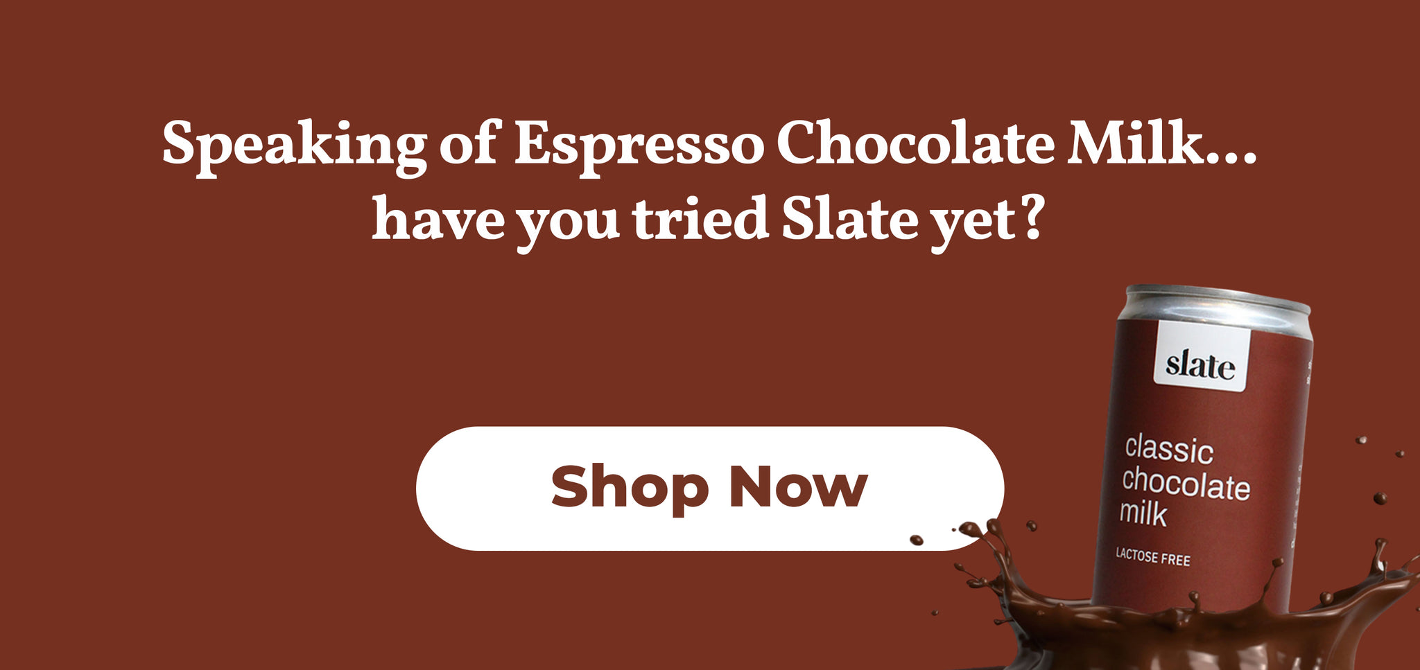 Slate Espresso Choc Milk Lactose Free - 11 OZ - Safeway