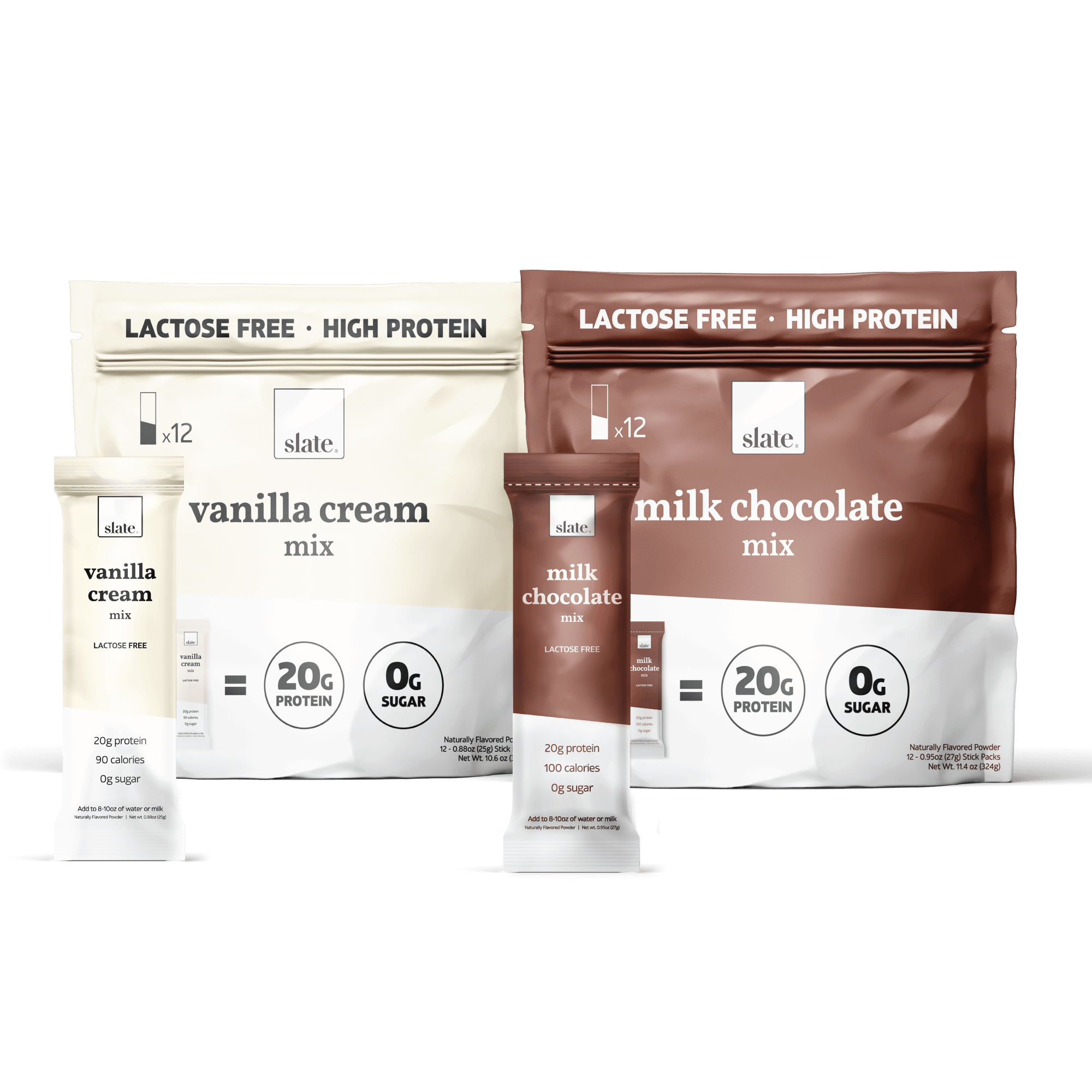 Milk Chocolate + Vanilla Cream Drink Mix