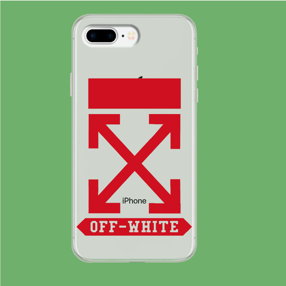 Pligt Sudan Egetræ Off White Red Theme iPhone 7 Plus Clear Case – cleverny