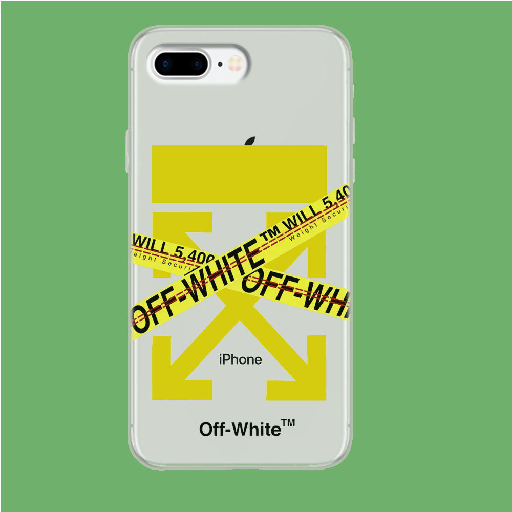 ved godt tilbehør Jo da Off White Secure Line iPhone 7 Plus Clear Case – cleverny