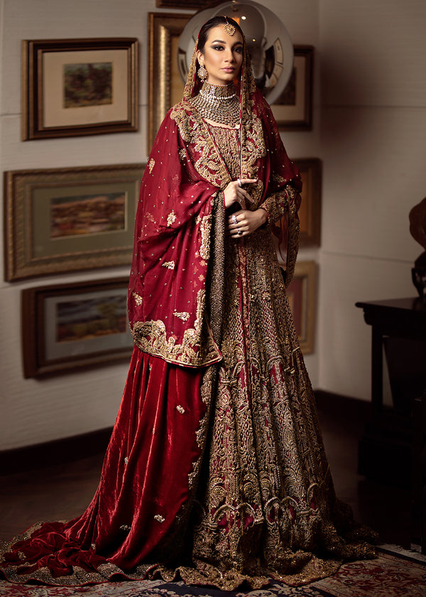 hsy red bridal collection