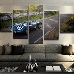 Jaguar C Type Automotive Wall Art Canvas Printing Decor
