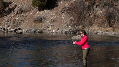 Fly Fishing on Colorado Uncompahgre River 