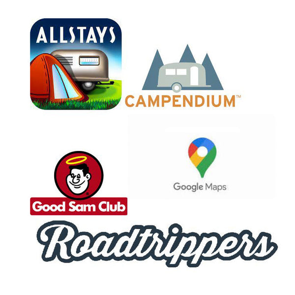 Rv'ing roadtrip and campground apps